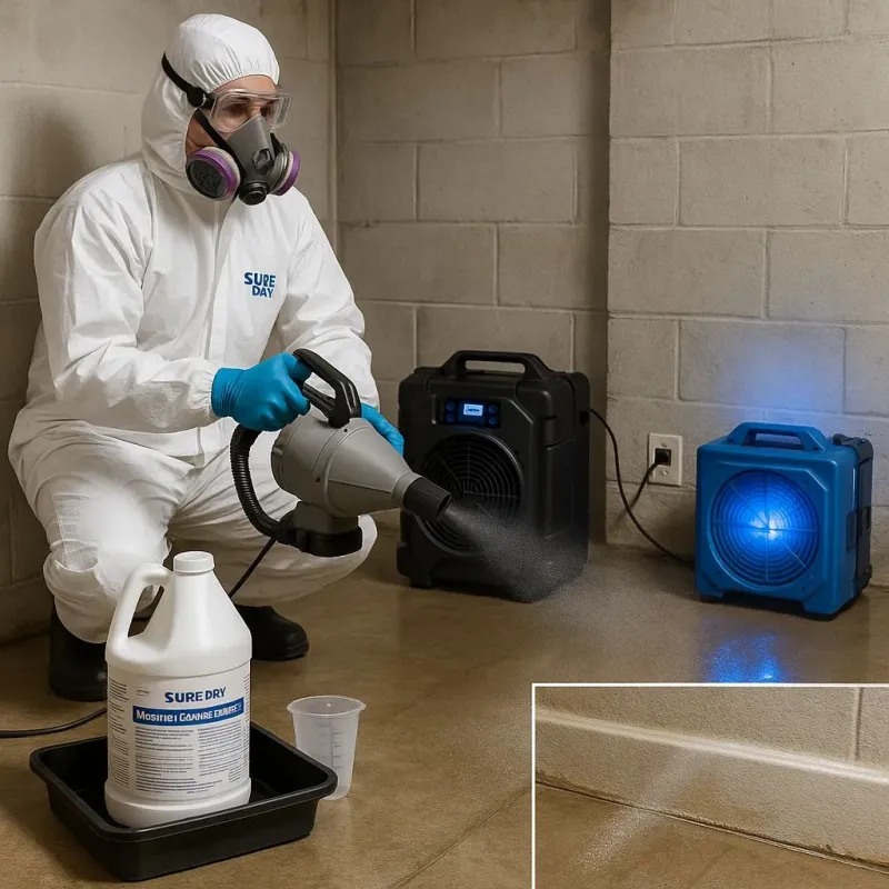 Sanitization and Odor Removal process in Bremen, IN